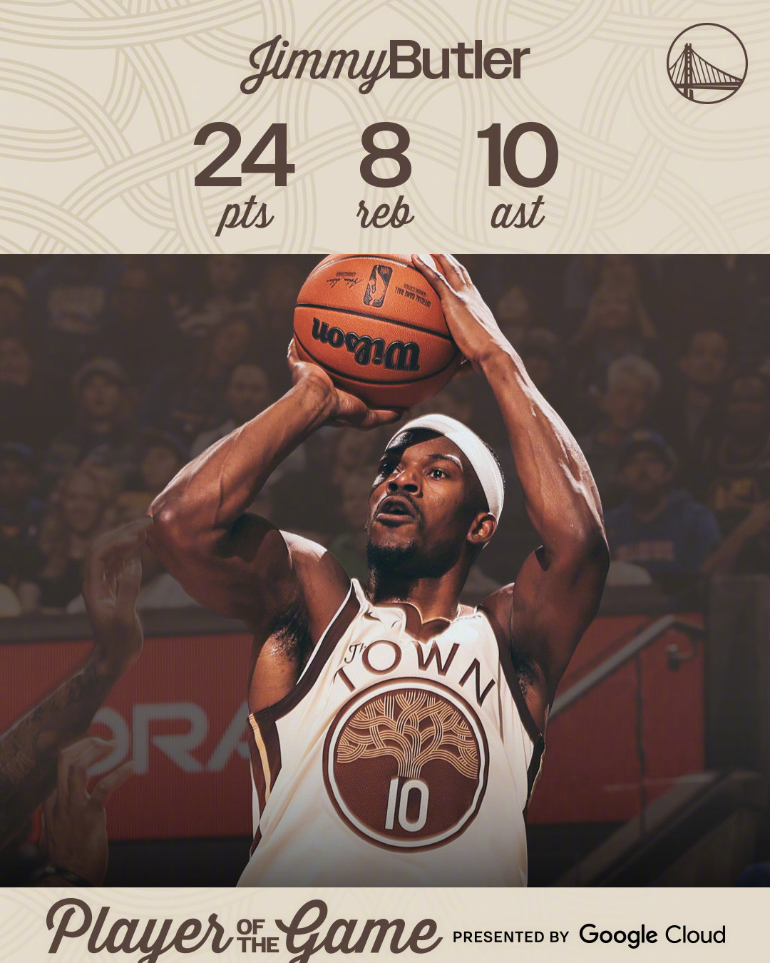 一个字形容巴特勒今天的表现！勇士战胜鹈鹕