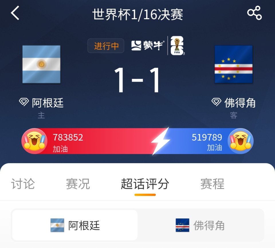 阿根廷vs佛得角 谁能笑到最后