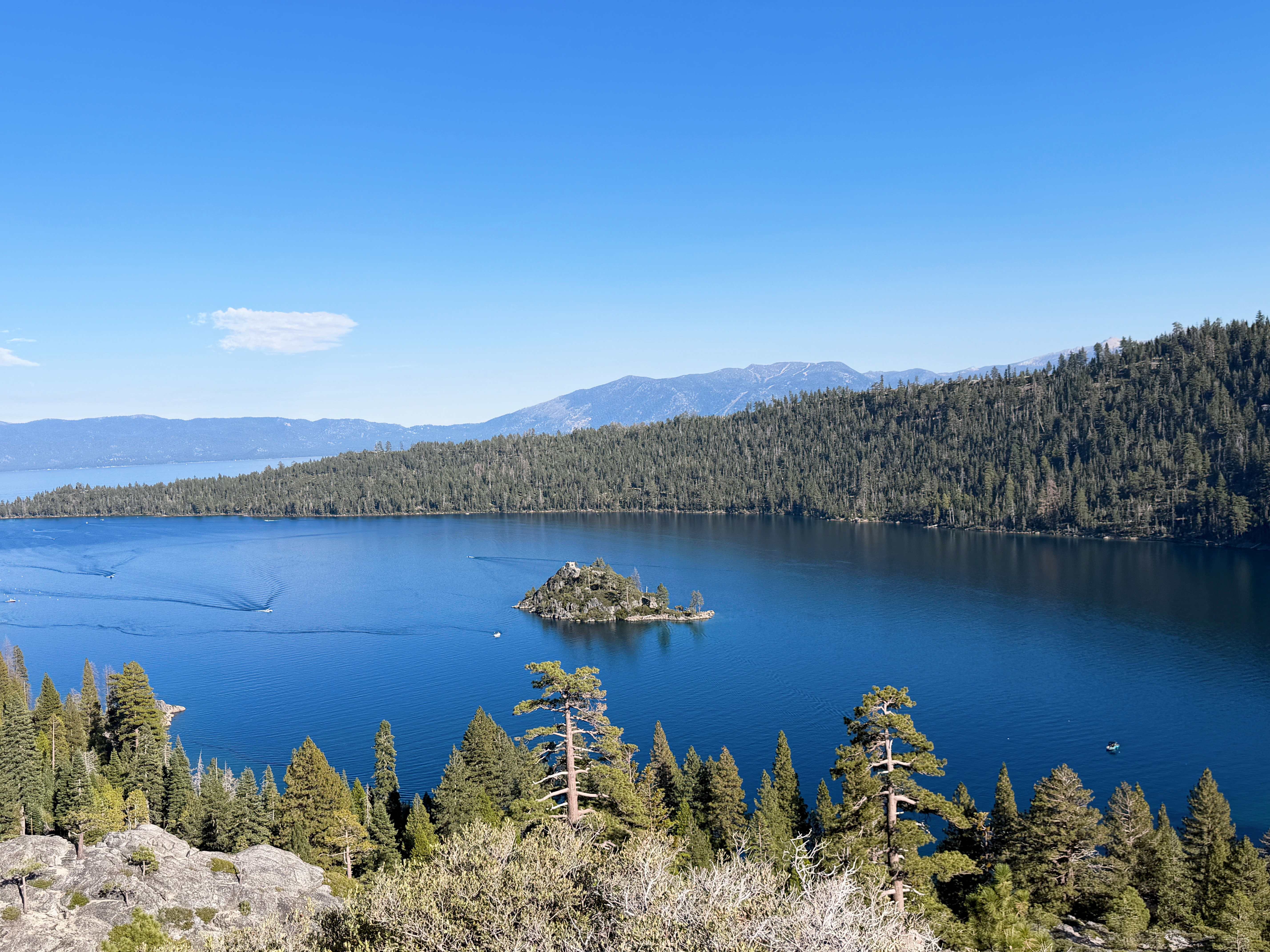 Lake Tahoe🗺️去看了千与千寻的水中铁轨🌊🛤️ 