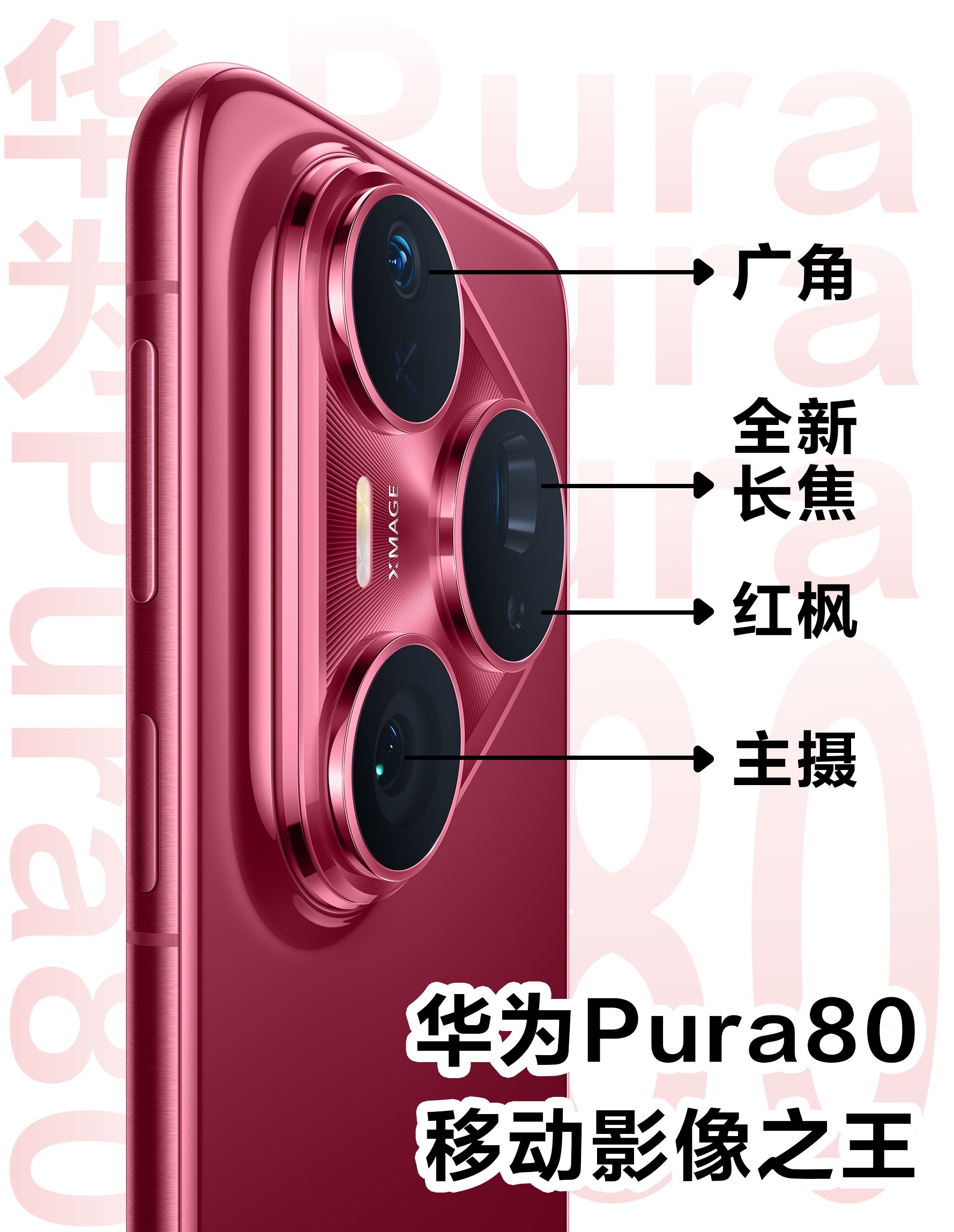 华为Pura80长焦或将大升级 每一代的P/Pura系列都在不停拓宽移动影像的边