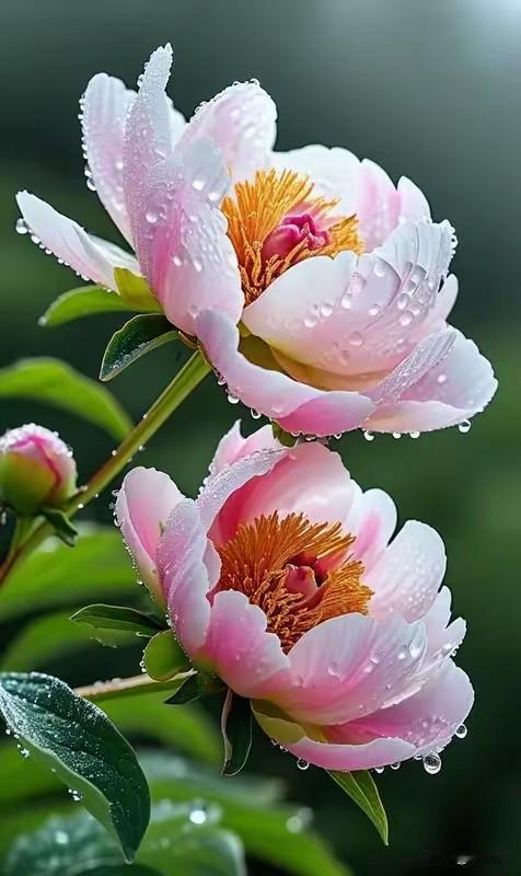 牡丹是国花。高贵典雅，雍容华贵。唯有牡丹真国色，花开时节有人来。