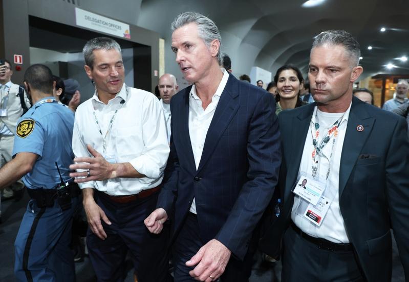 美国总统特朗普缺席联合国气候大会COP30，加州州长纽森在会上成为美方实际代表。