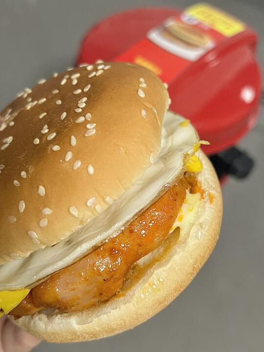 🍔巨巨巨好吃的汉堡！在家就能做！自制汉堡胚