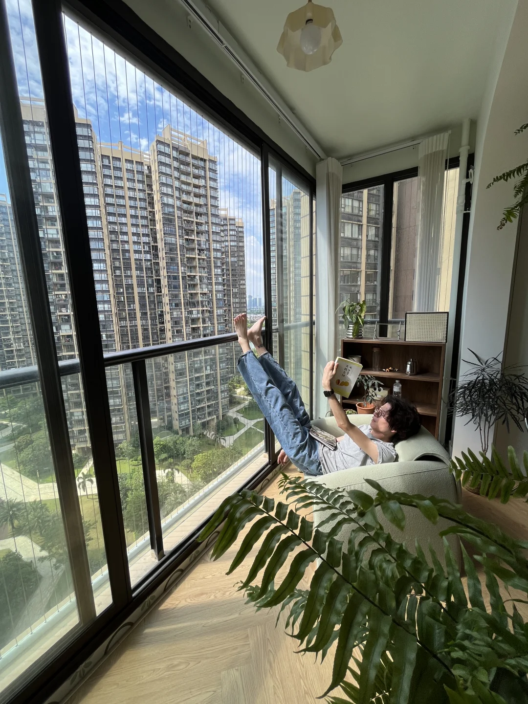 我家推拉门封阳台❗️成整个小区的模仿对象🤣