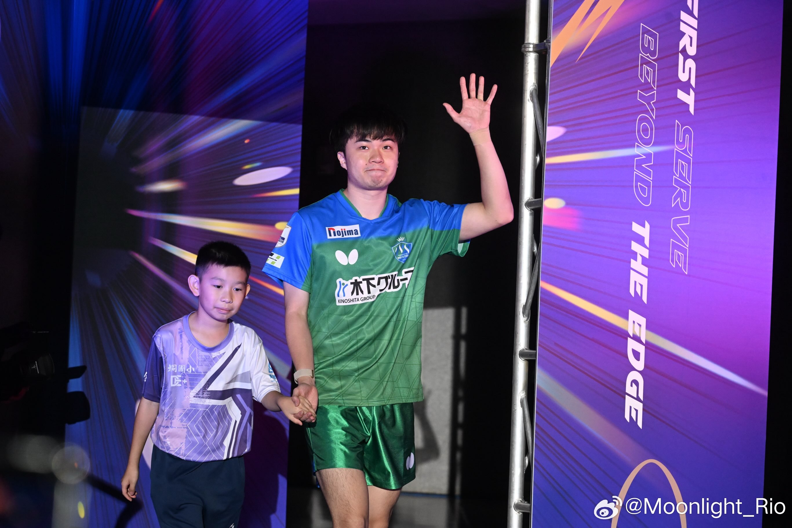 林昀儒：T league 开幕战🏟️很开心和大家一起享受一个美好的时光🥳 