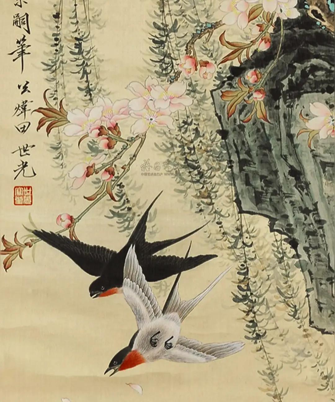 方圆天地，为头条联友对联：
月寒星冷梅相伴，
日丽风和燕双飞。