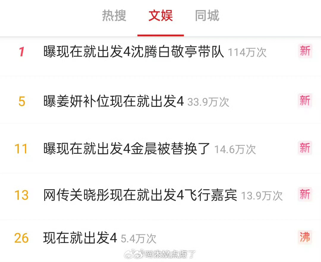 《现在就出发》已经是综艺好饼了吧？你们有在看这个综艺吗？曝现在就出发4沈腾白敬亭