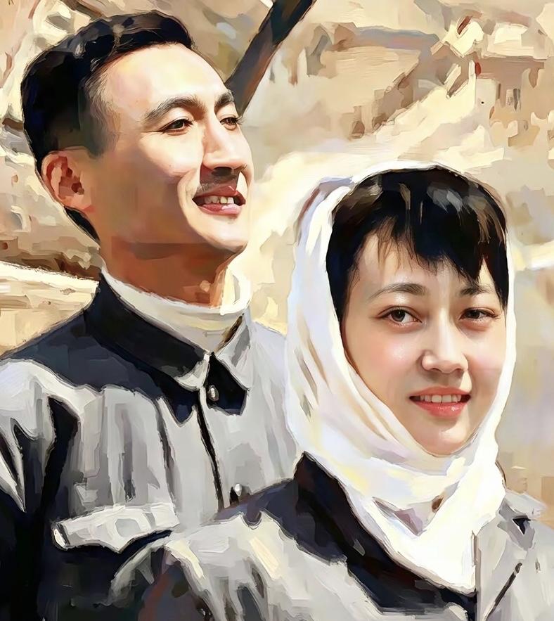 他们俩都是八一厂的骨干，当年拍《野火春风斗古城》，他一人顶三角，苗先生、打手、看