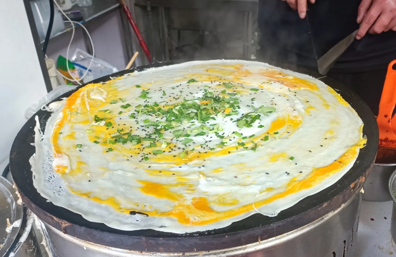 路上发现新开了一家这个饼店，味道还不错 ​​​