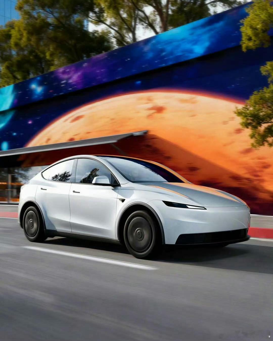 再发一遍特斯拉Model Y standard版本顺便说个冷知识所有主机厂至少9