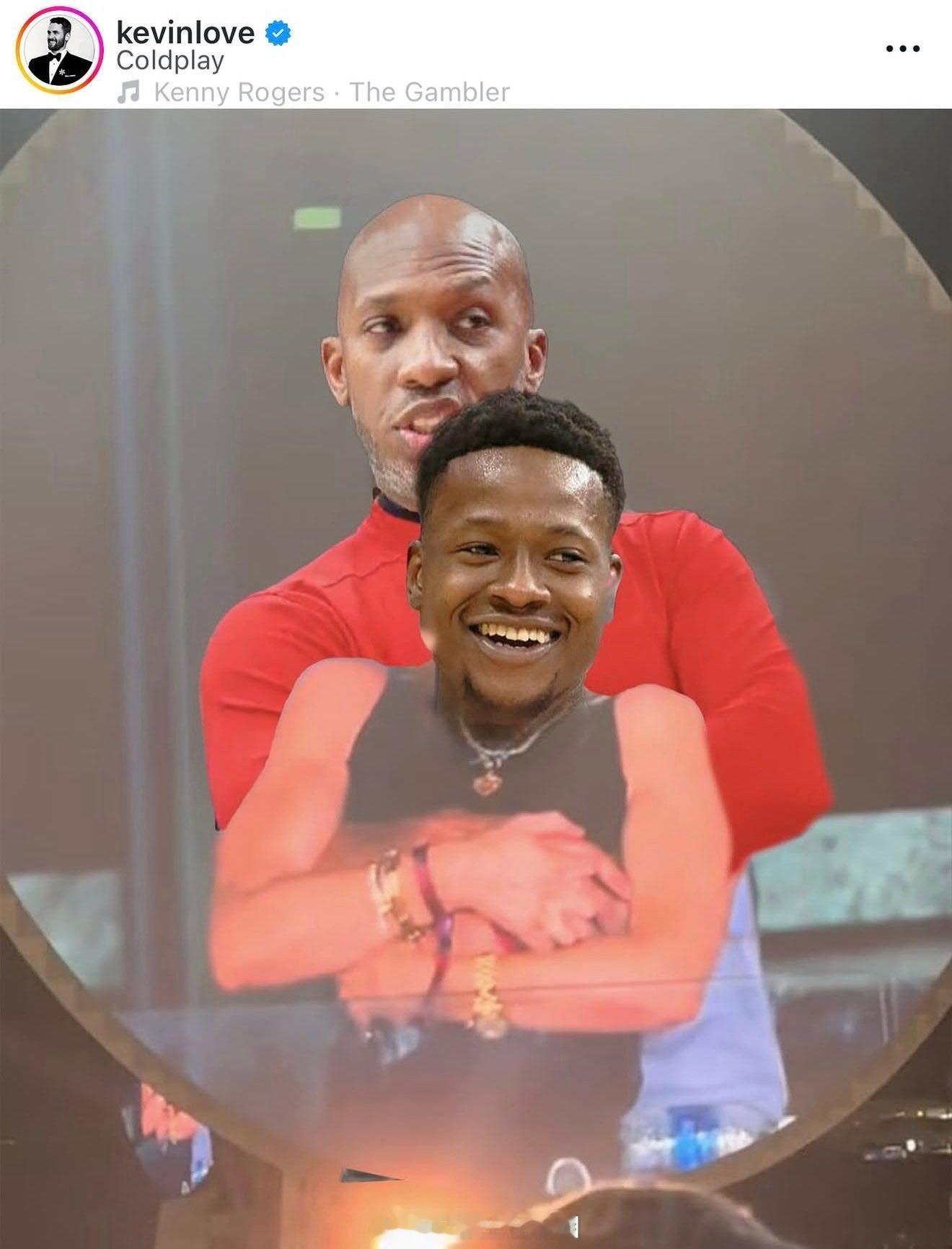 凯文·乐福。[流鼻血]还配了个“Gambler”的乐。 ​​​