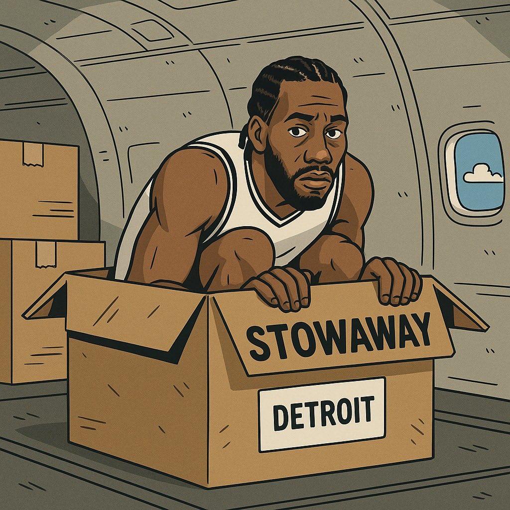 8 个关于伦纳德的超棒交易方案💯😹
1. 伦纳德换勒布朗·詹姆斯
2. 伦纳