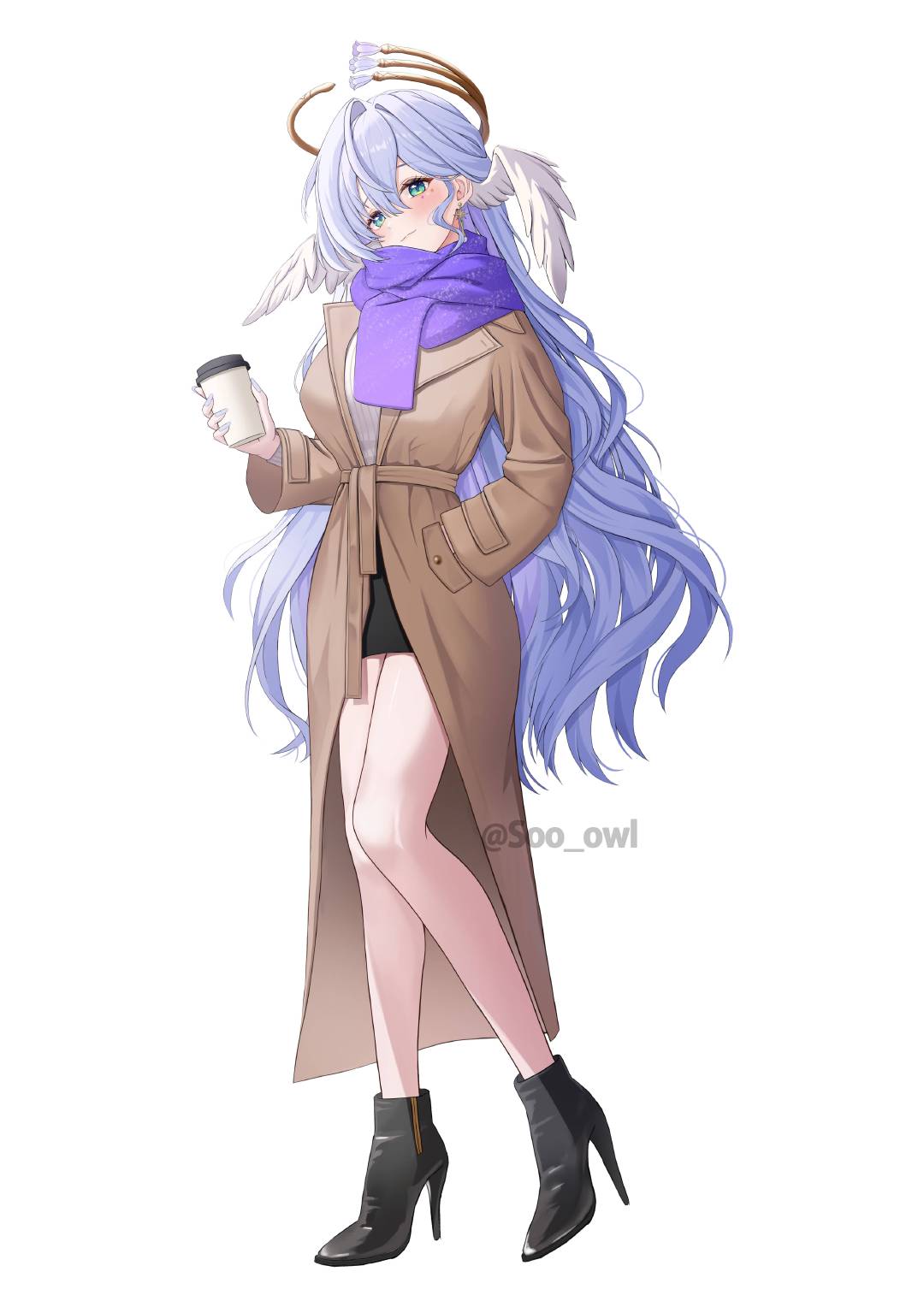 知更鸟——崩坏：星穹铁道——画师: KEBI，网页链接