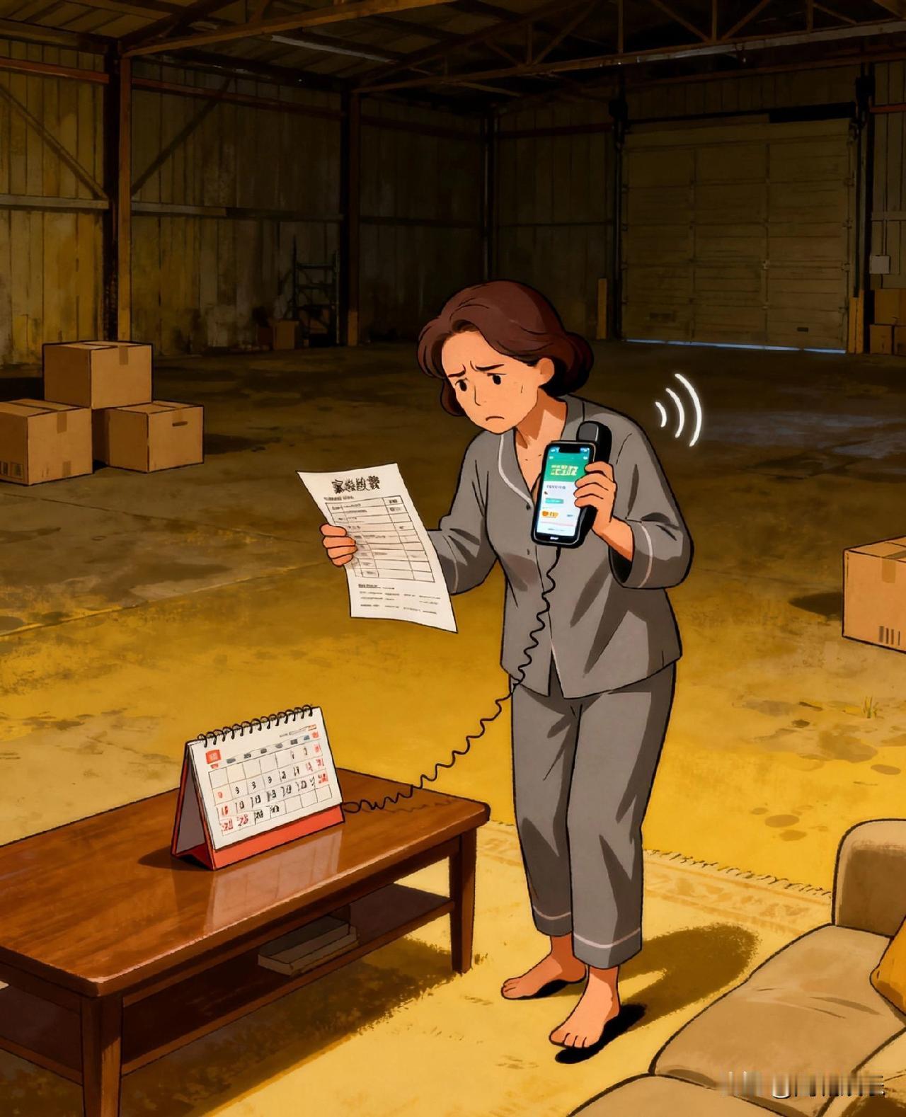 电话铃声响不停，
总被提醒合疗金。
马上月底常承诺，
内心踌躇脚步沉。
非是此钱