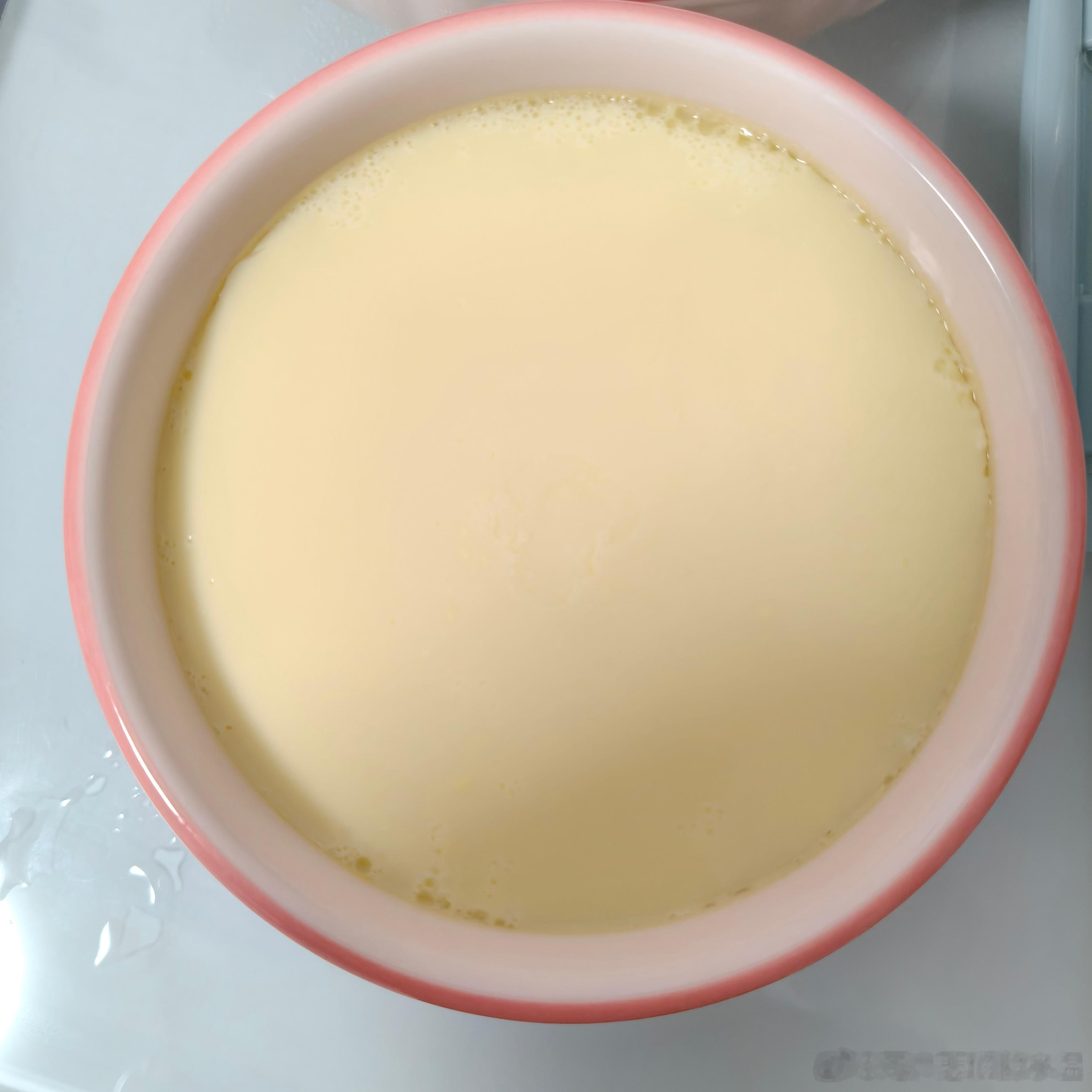 鸡蛋羹，非常成功 