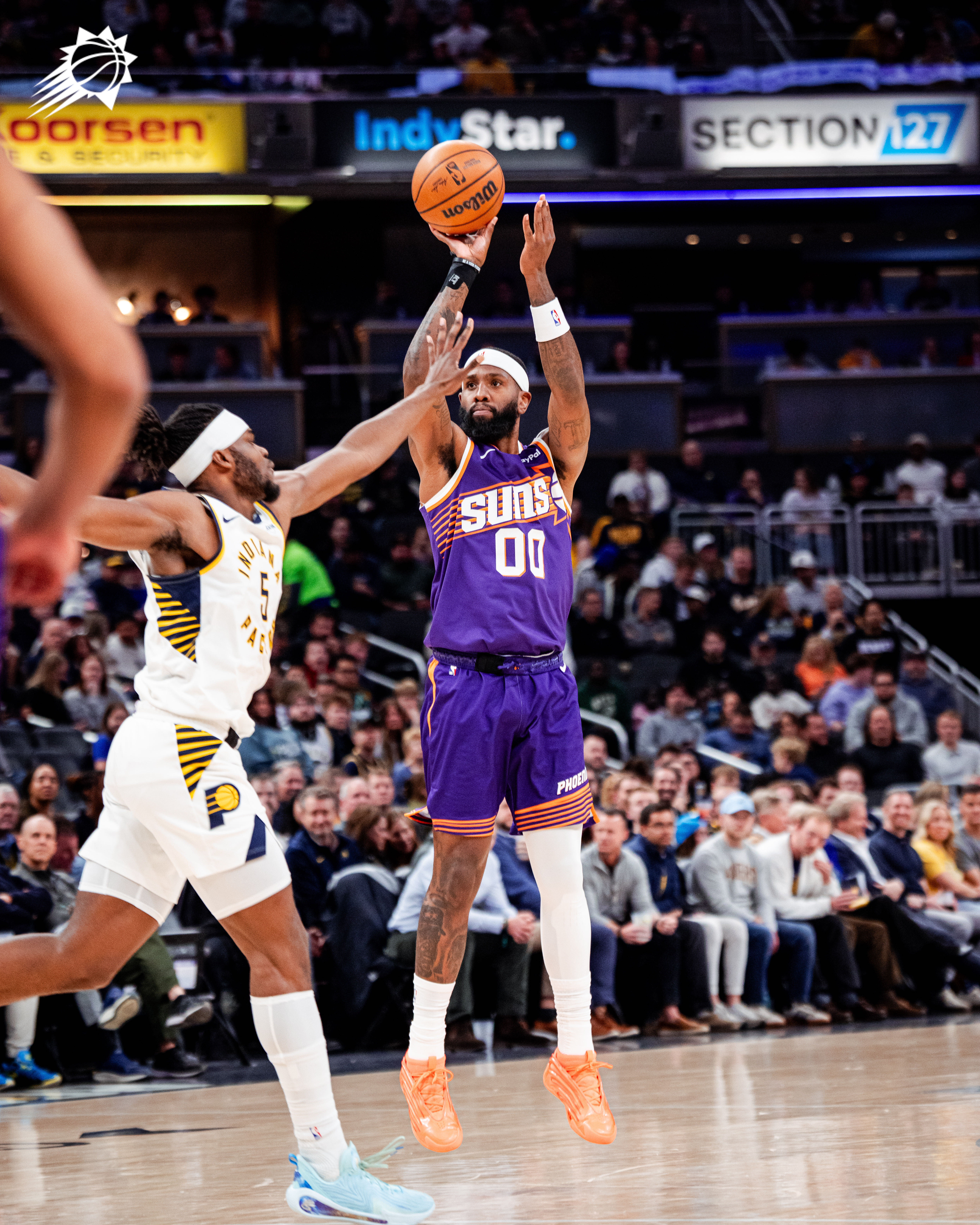 本场的奥尼尔👌三分球4投4中拿下12分💦菲尼克斯太阳 ｜旭日东升 ｜太阳vs