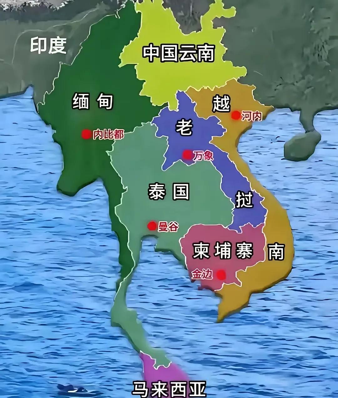 泰国封海柬埔寨，给咱提了个醒！
 
泰国全面海上封锁柬埔寨，断燃料、禁军资，直接