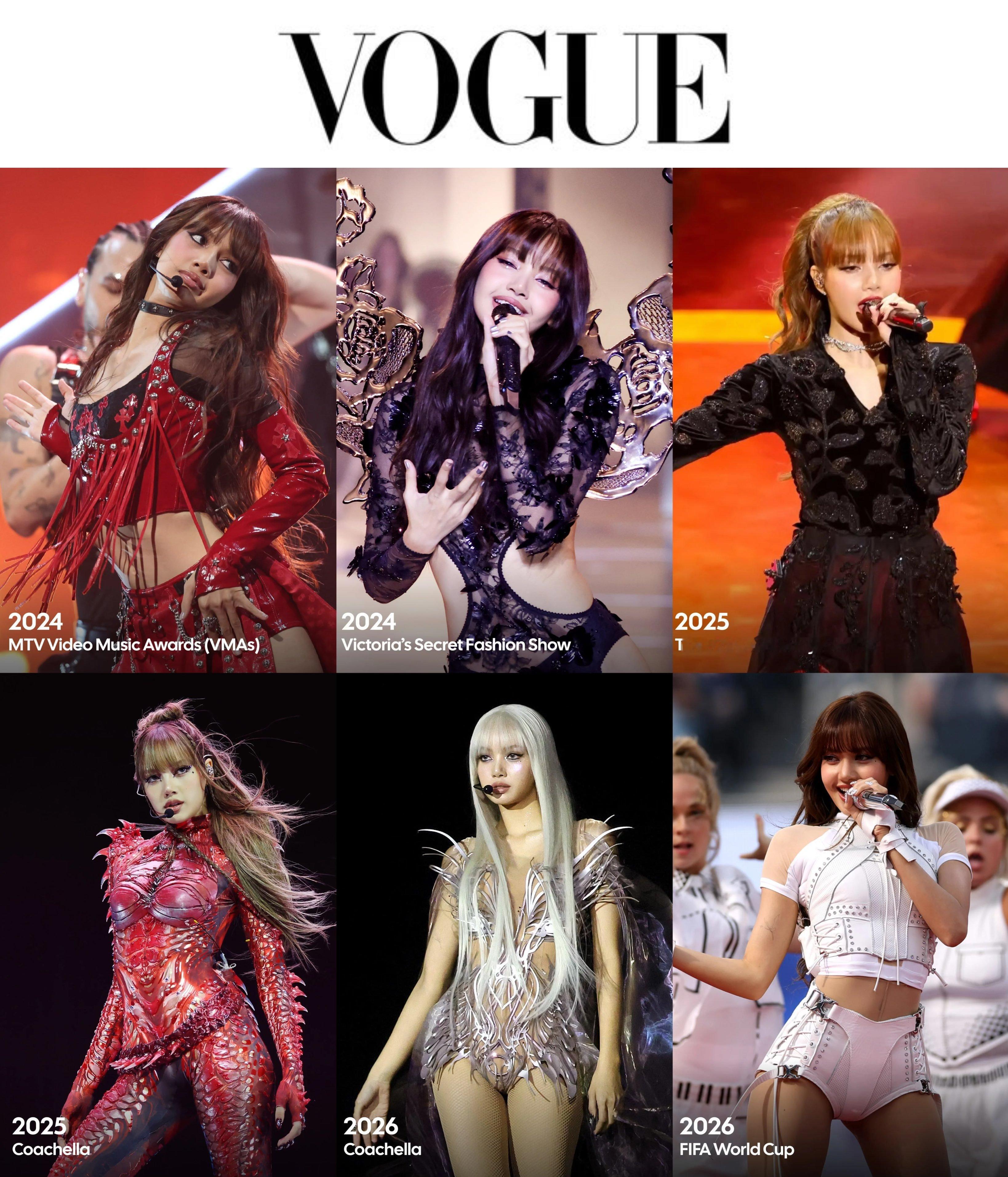 LISA 🖤LISA KPOP女永一 260617 VOGUE官网更新LISA
