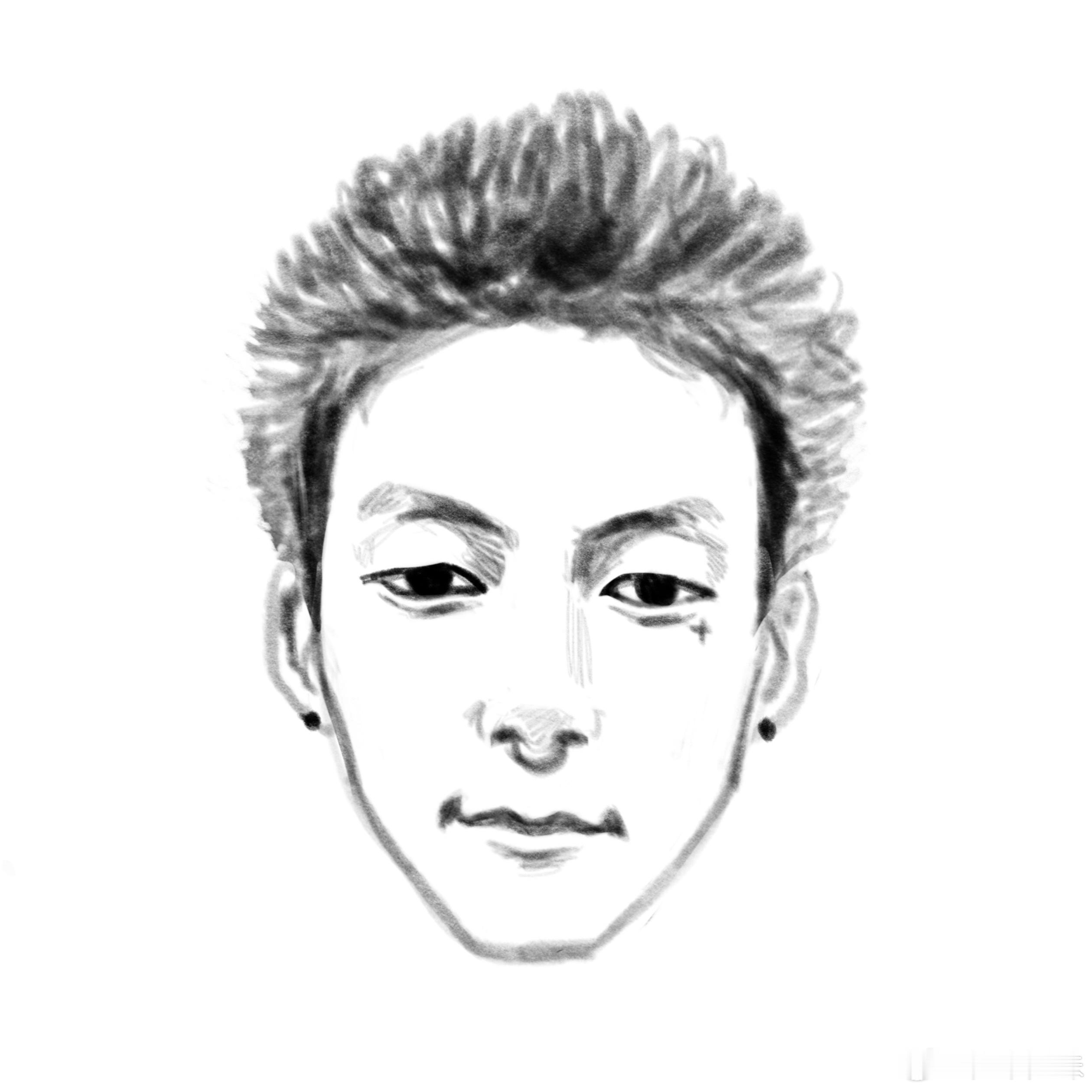 好久没画画了，啊哈哈 