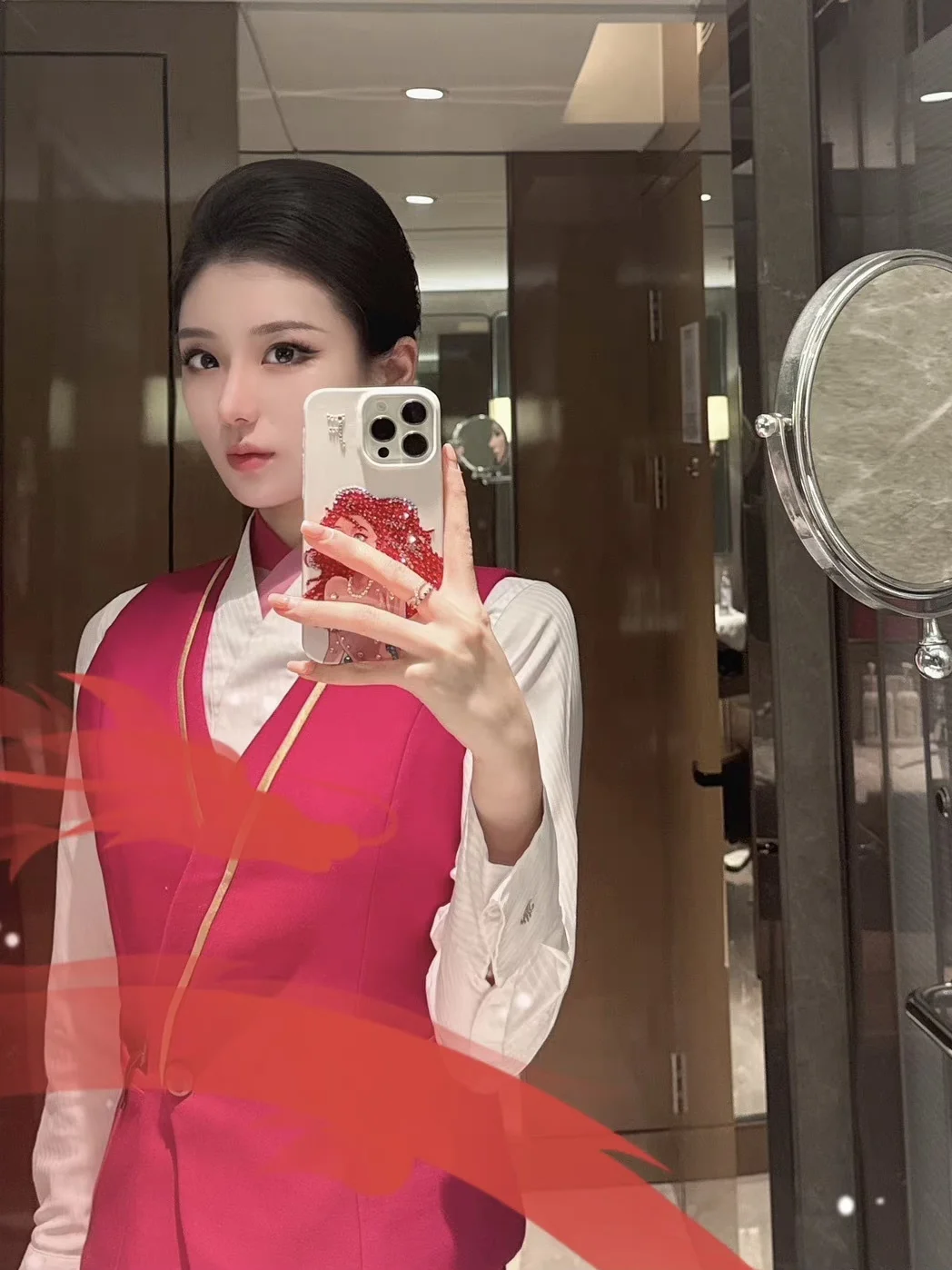 空姐回村的日子🎊