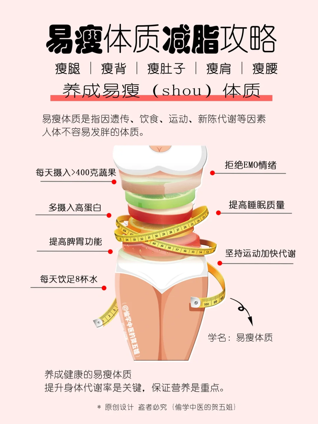 易瘦体质‼️可以吃出来🔥瘦瘦瘦的减脂攻略📝