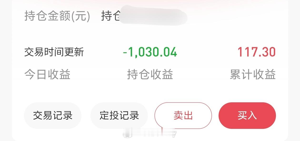 我的黄金终于扭亏为盈了。