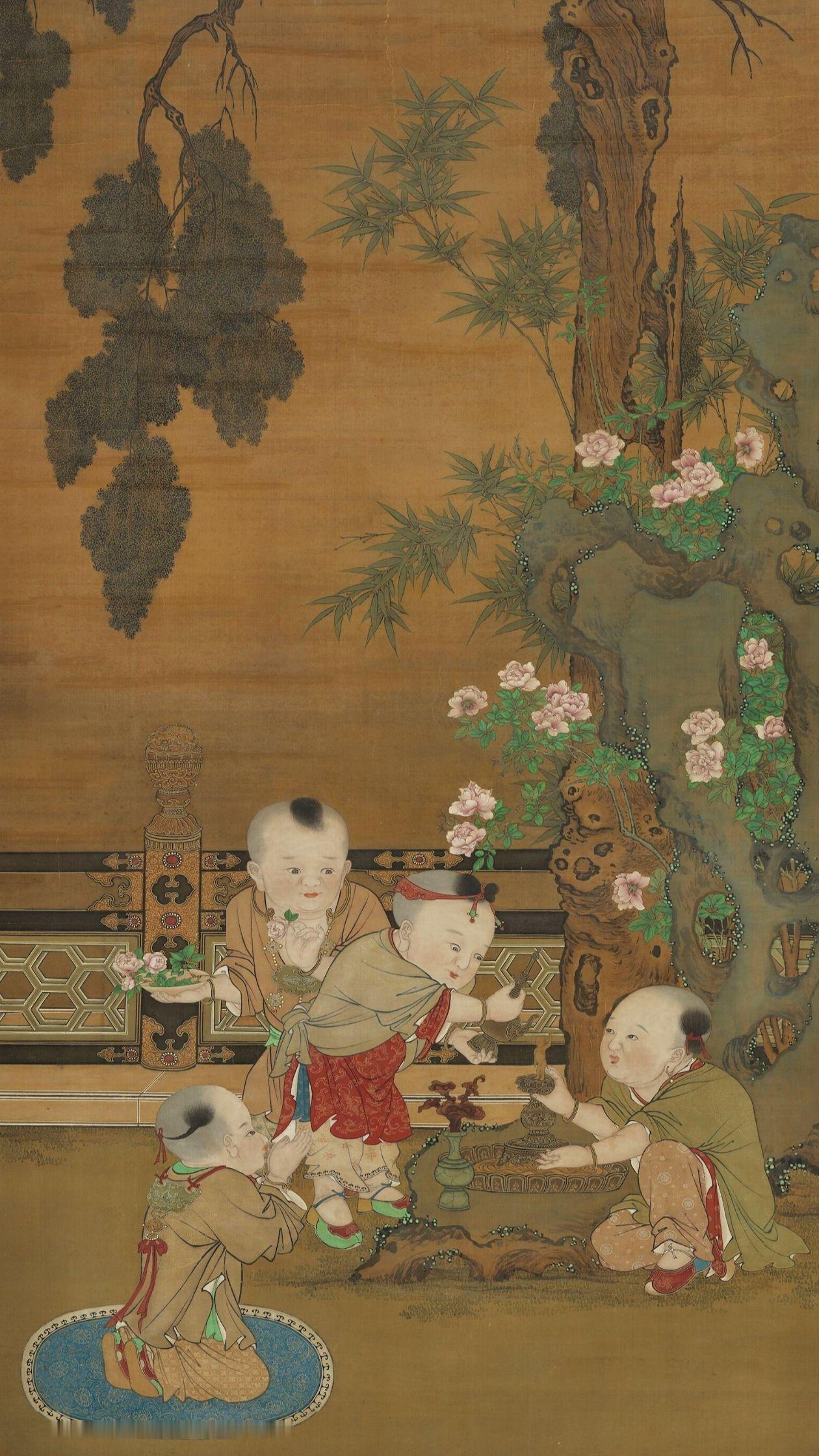 提到宋代的婴戏图，苏汉臣是个绝对绕不开的名字。

这位宋代画院名手，尤擅画孩童。