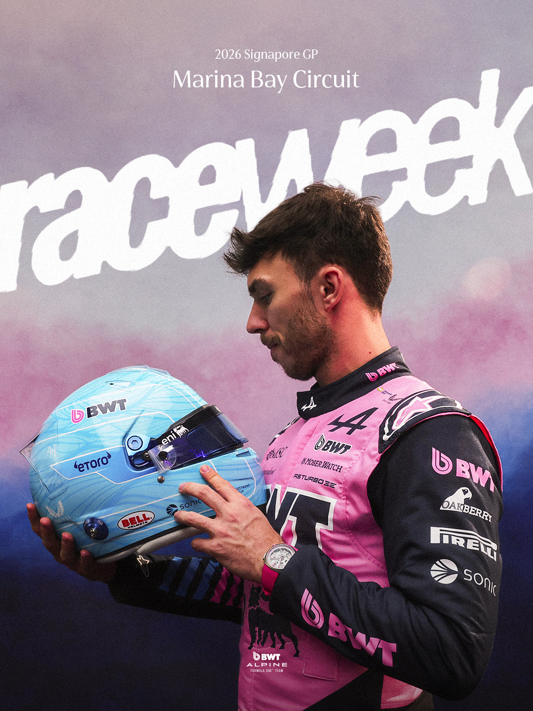 比赛周🇸🇬，今年最后一个冲刺赛🏁2026f1新加坡大奖赛 ​​​