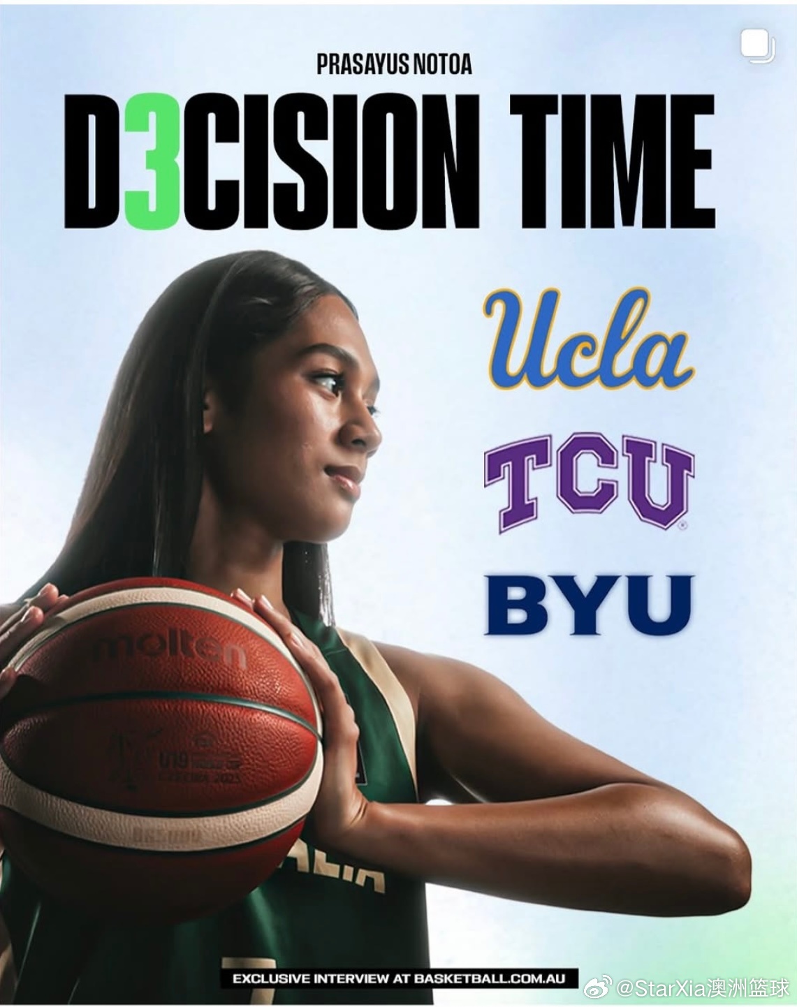 对于澳洲青少年顶尖的球员来说，如果持续进步，在最高级别的国内平台比赛，以后就会有