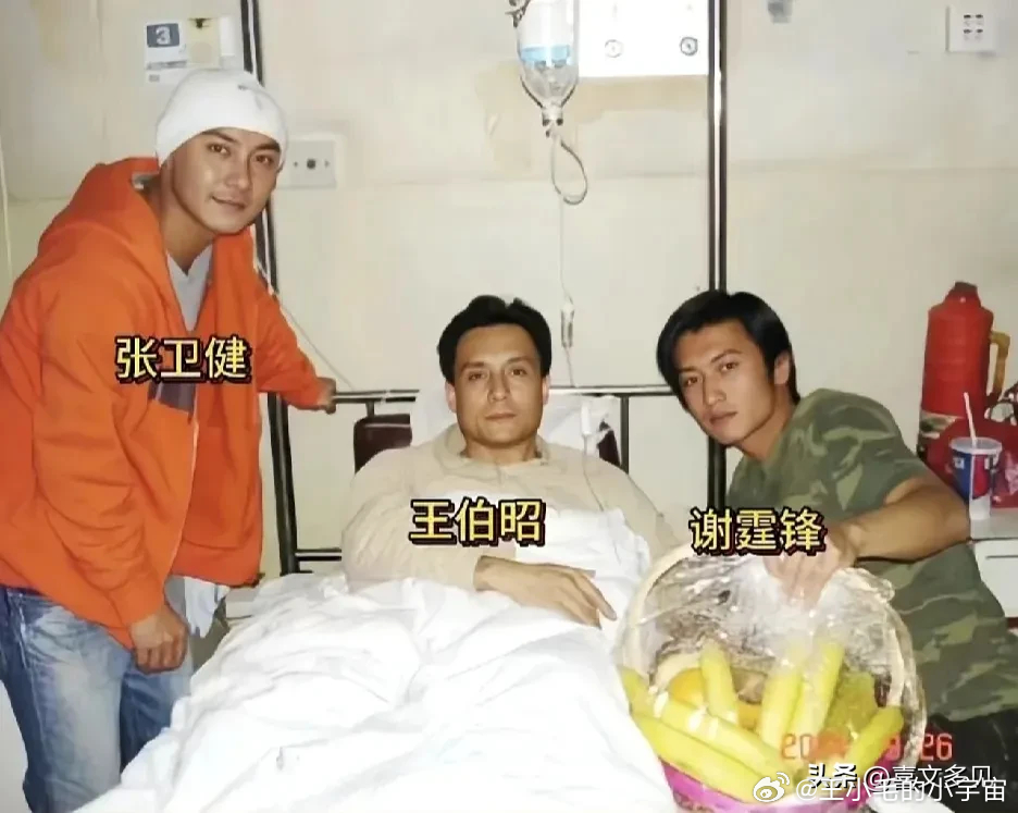 2004年，谢霆锋和张卫健看望王伯昭，王老师看起来不大高兴。王伯昭，何许人也？王