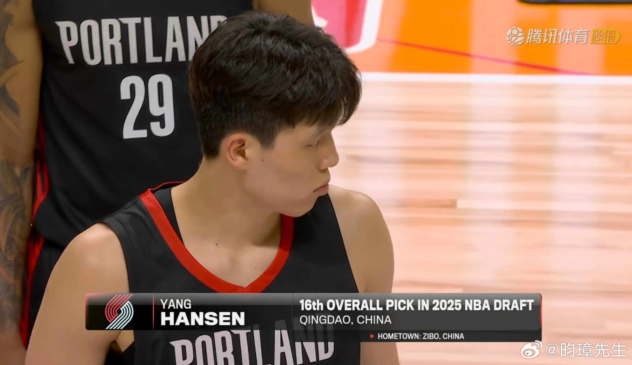 杨瀚森13分5篮板4封盖杨瀚森第三节又爆了NBA夏季联赛今天上午看夏联，晚上看西