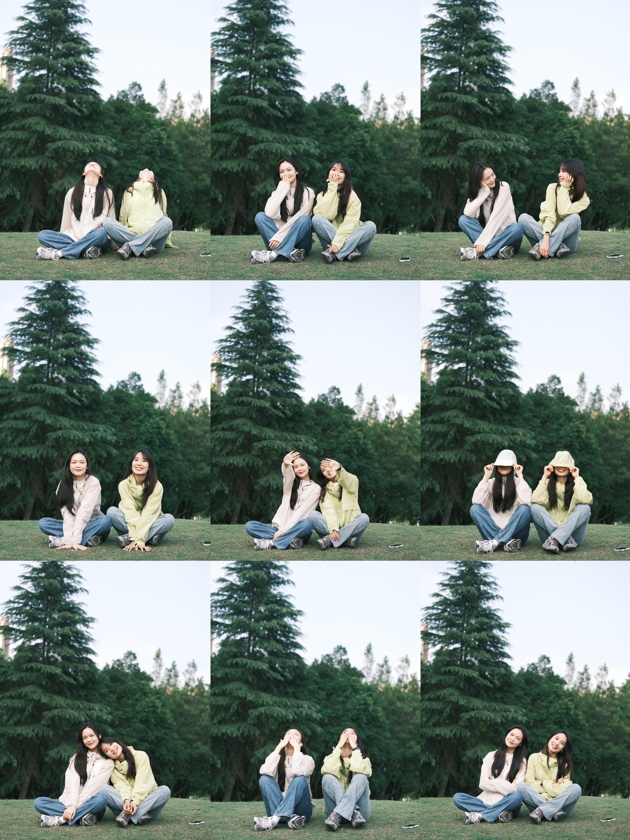 存一些跟闺蜜的拍照姿势📷。