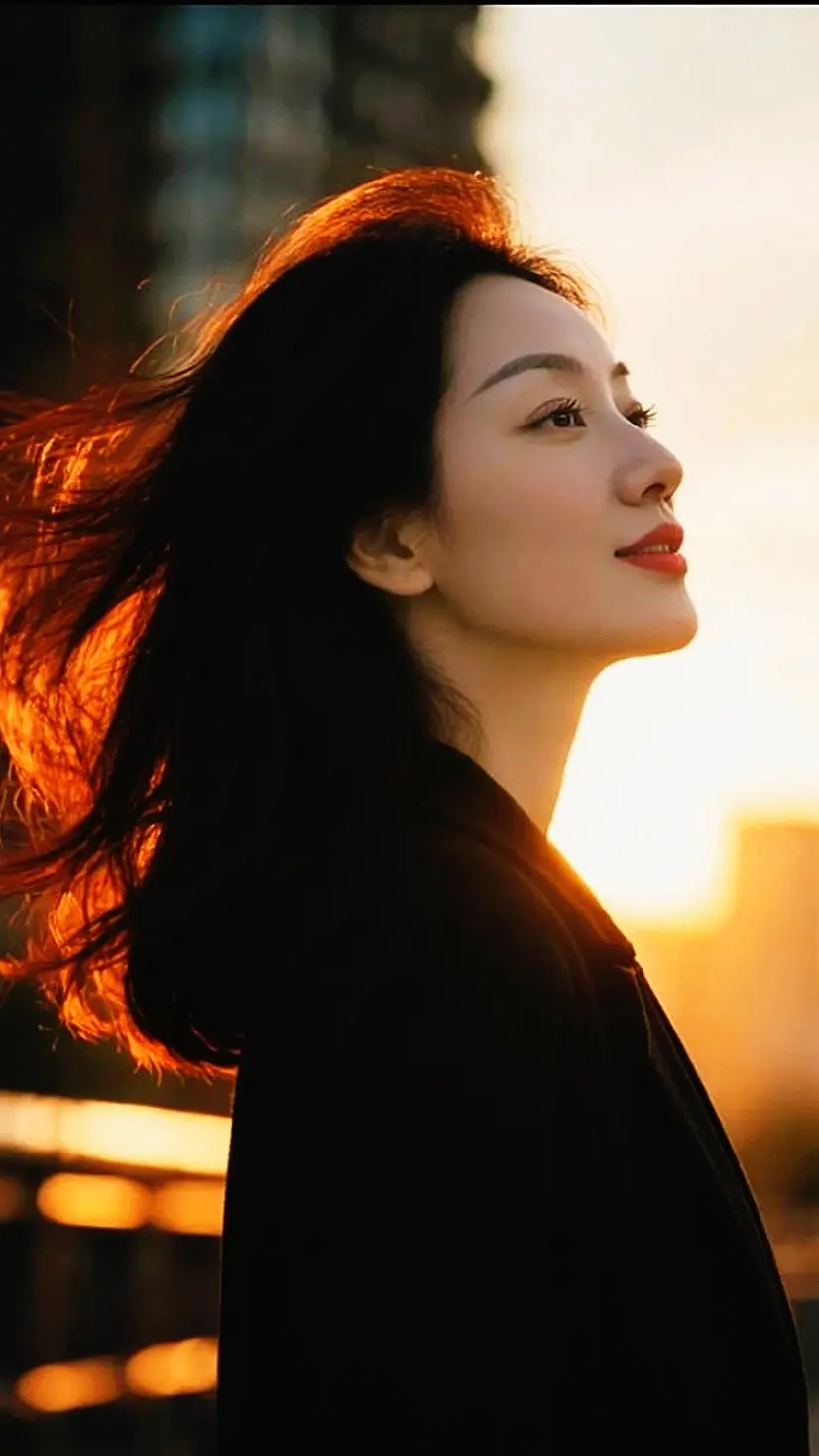 逆光氛围感写真