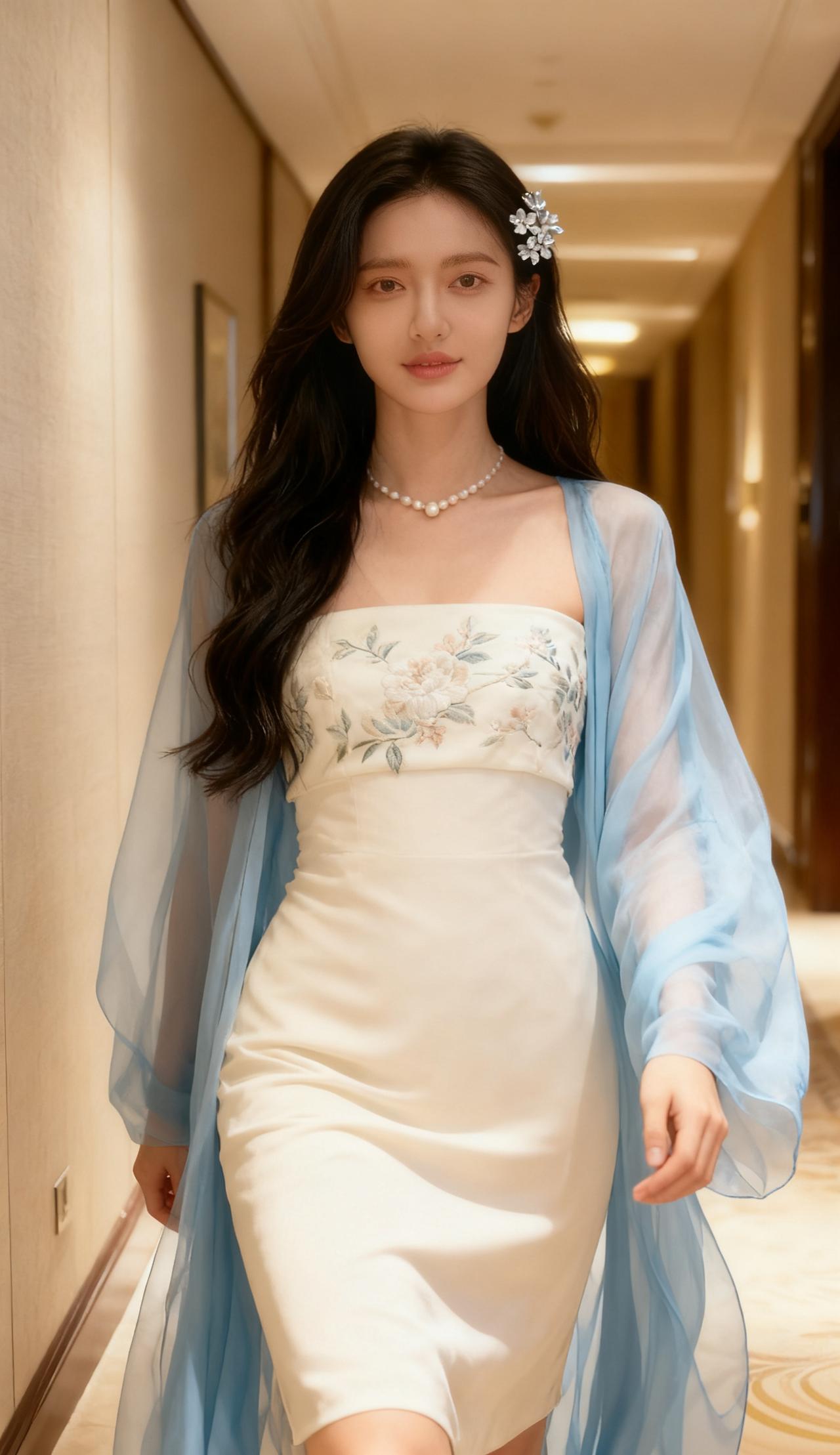 有气质的穿搭如何打造?
清新雅致的古风服饰，像裹了一层流动的月光，温柔又灵动。