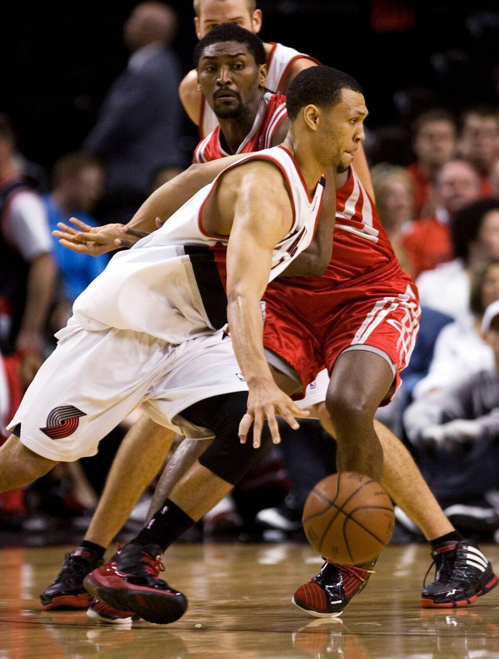 Brandon Roy 姚明一脸要恶犯的样子第三张可右 