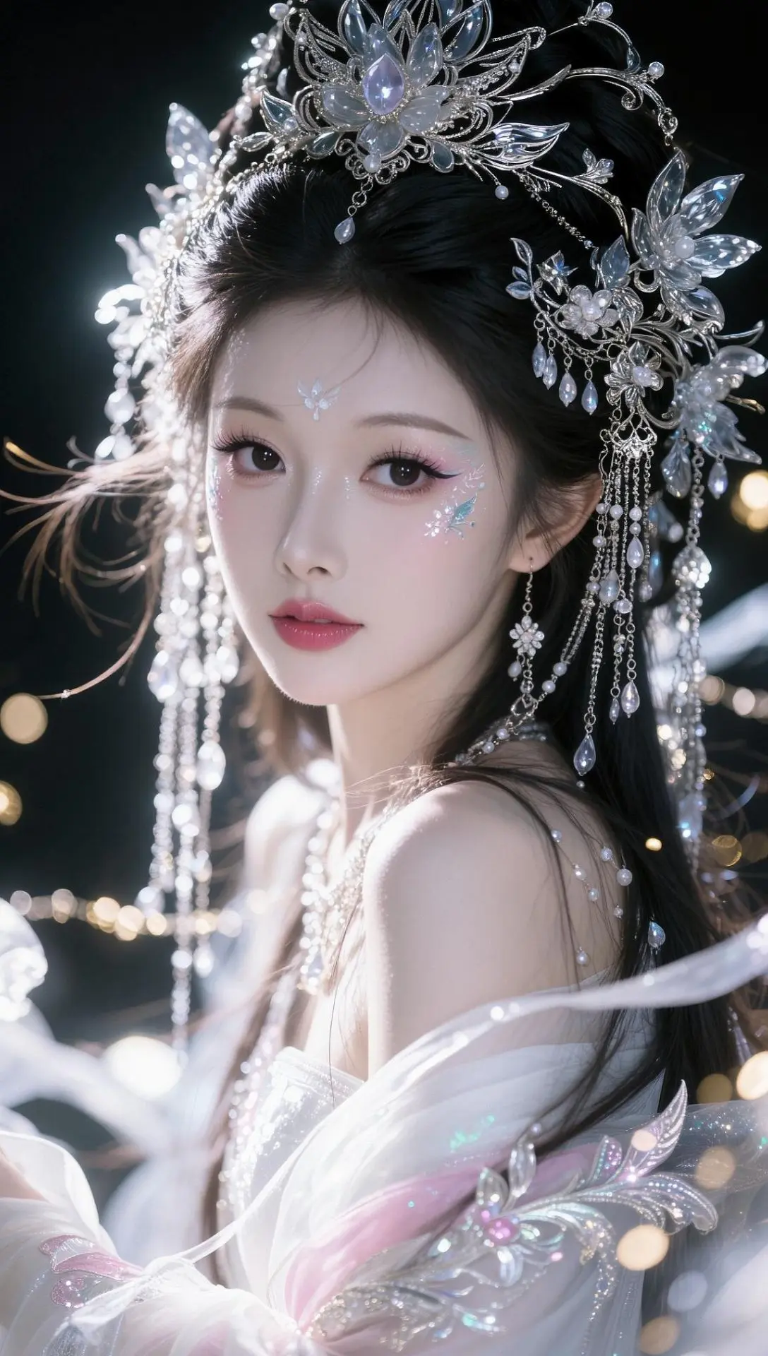 AI古风妖异少女写真 ai创作全新升级 仙系氛围感 古风写真