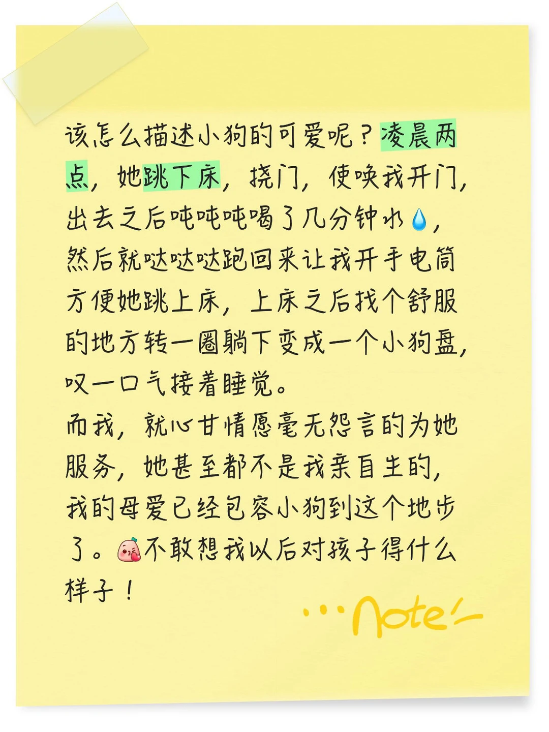 该怎么描述有小狗之后的我呢？