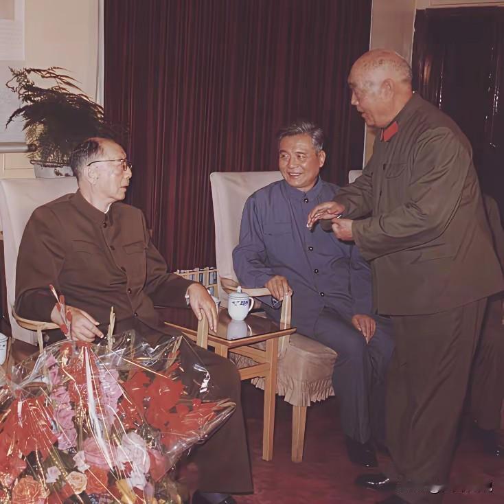 1984年10月16日，时值原子弹爆炸20周年纪念日，聂荣臻专门邀请核事业两大核