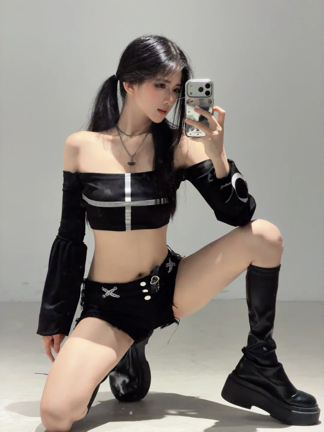 双马尾形态