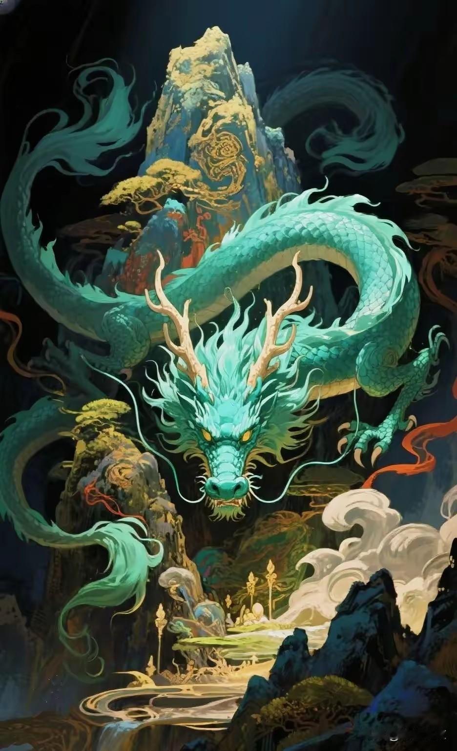 龙，是刻在华夏骨血里的图腾
藏着数不尽的传奇与向往
 
龙的传说，始于上古
盘古