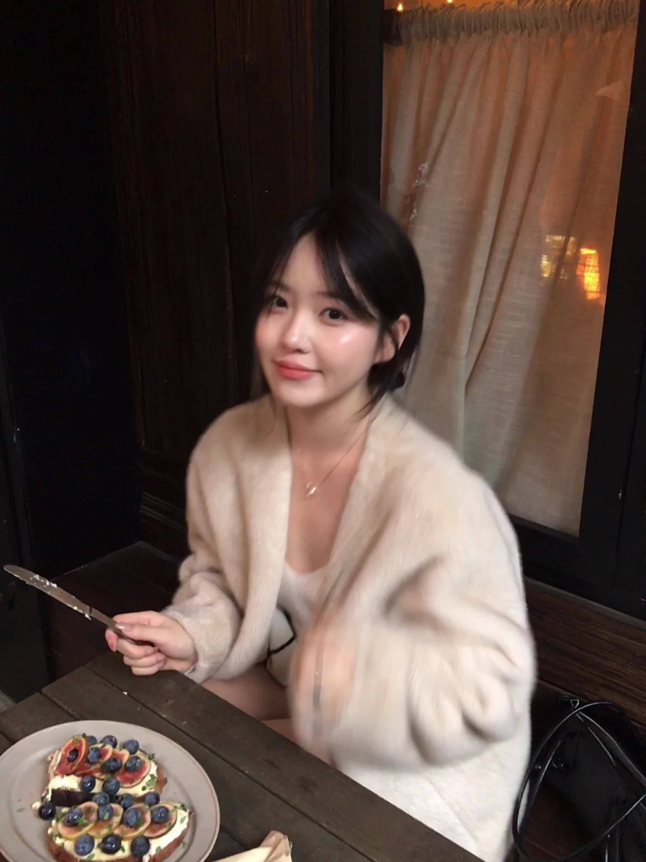 如果 鱿鱼丝一种天赋，韩系穿搭 