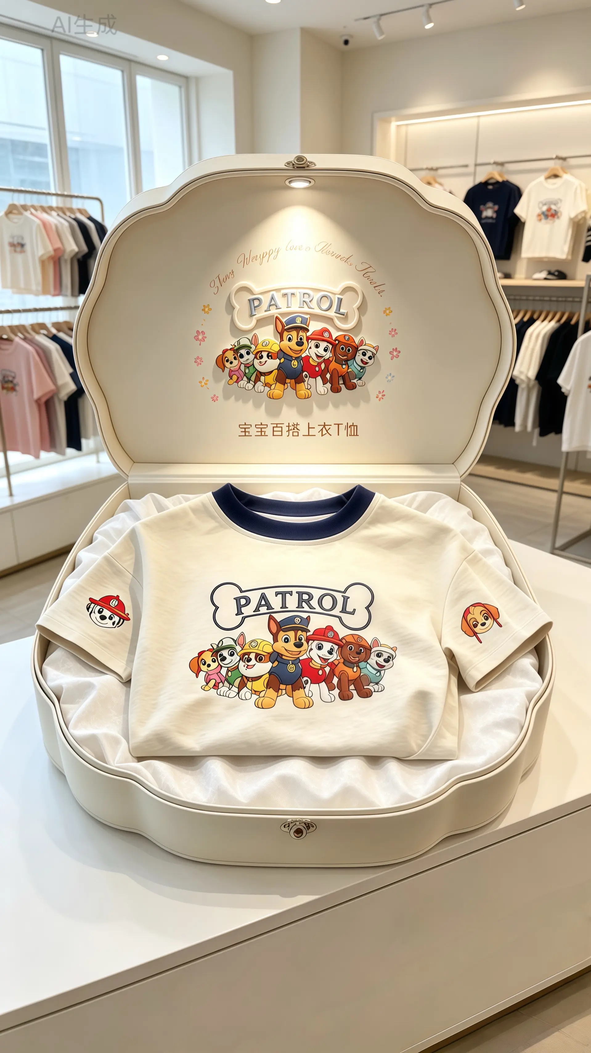 潮娃穿搭 男童穿搭 汪汪队短袖 短袖恤 高品质童装