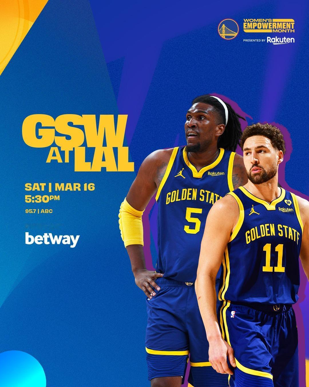 明天终于有比赛 八点半对阵湖人 库里将迎来复出#金州勇士[超话]# ​​​