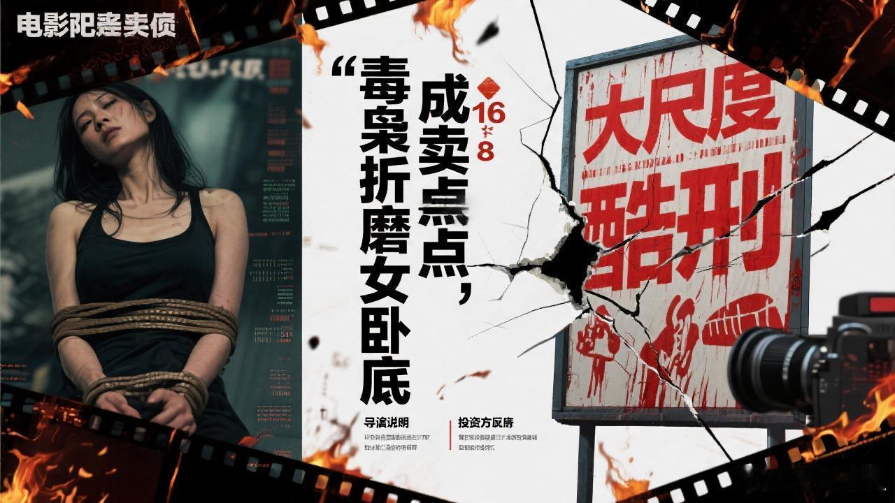 “毒枭折磨女卧底”成卖点，导演回应：不知情。电影《突袭》宣传广告以“大尺度”“酷