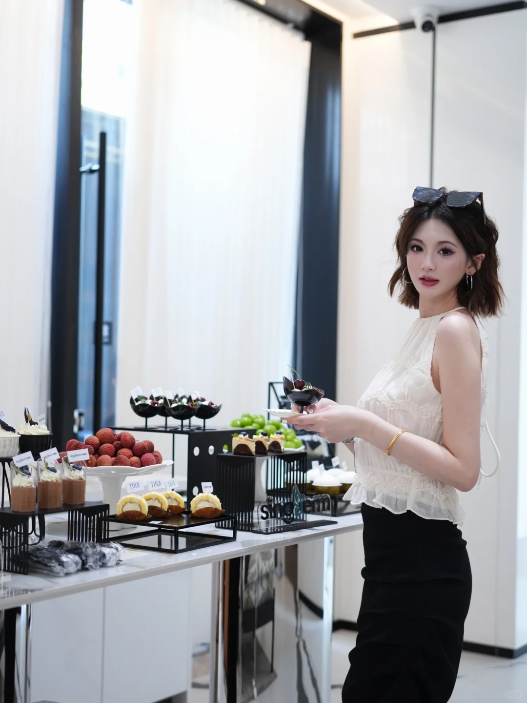 女明星的开业盛典