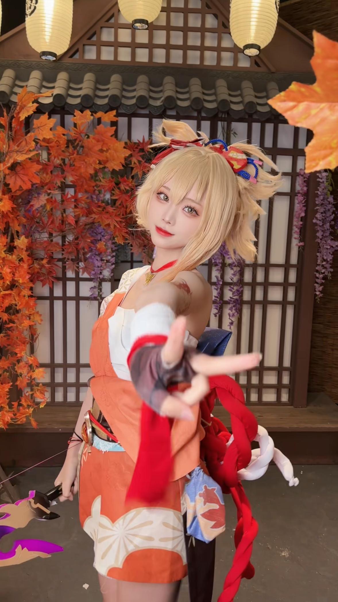 宵宫的烟花来喽，即将复刻，没有就抽这个可爱活泼的妹子吧！#游戏##原神##二次元