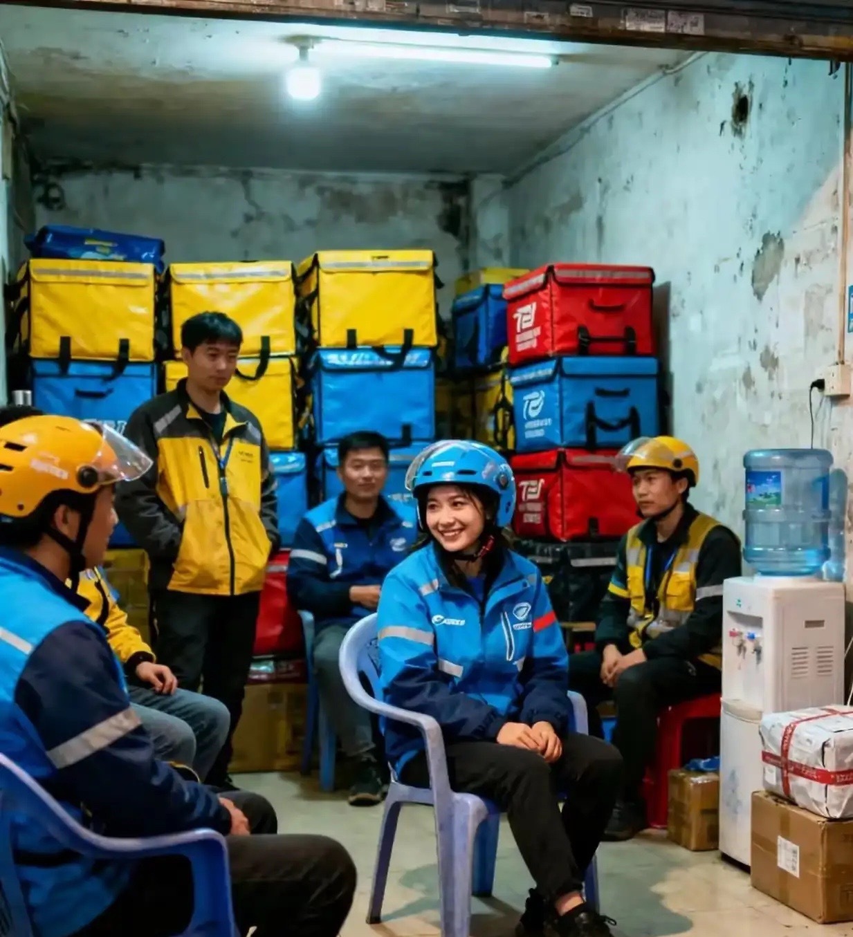 突然间发现街头跑外卖的女骑手越来越多，原本以为外卖骑手风吹日晒雨淋，是男骑手的专