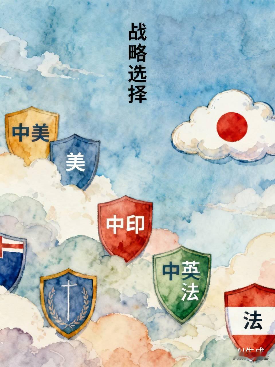试问：世界格局越来越复杂多变，如果有一天中国不得不在美国、日本、印度和英法之间选