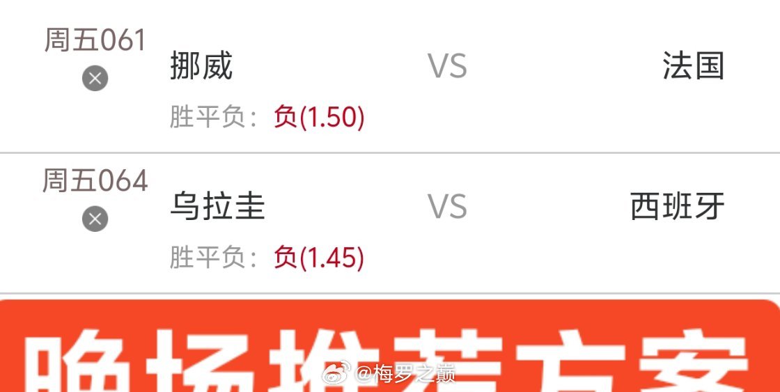 梅罗晚场内部推荐方案分享世界杯