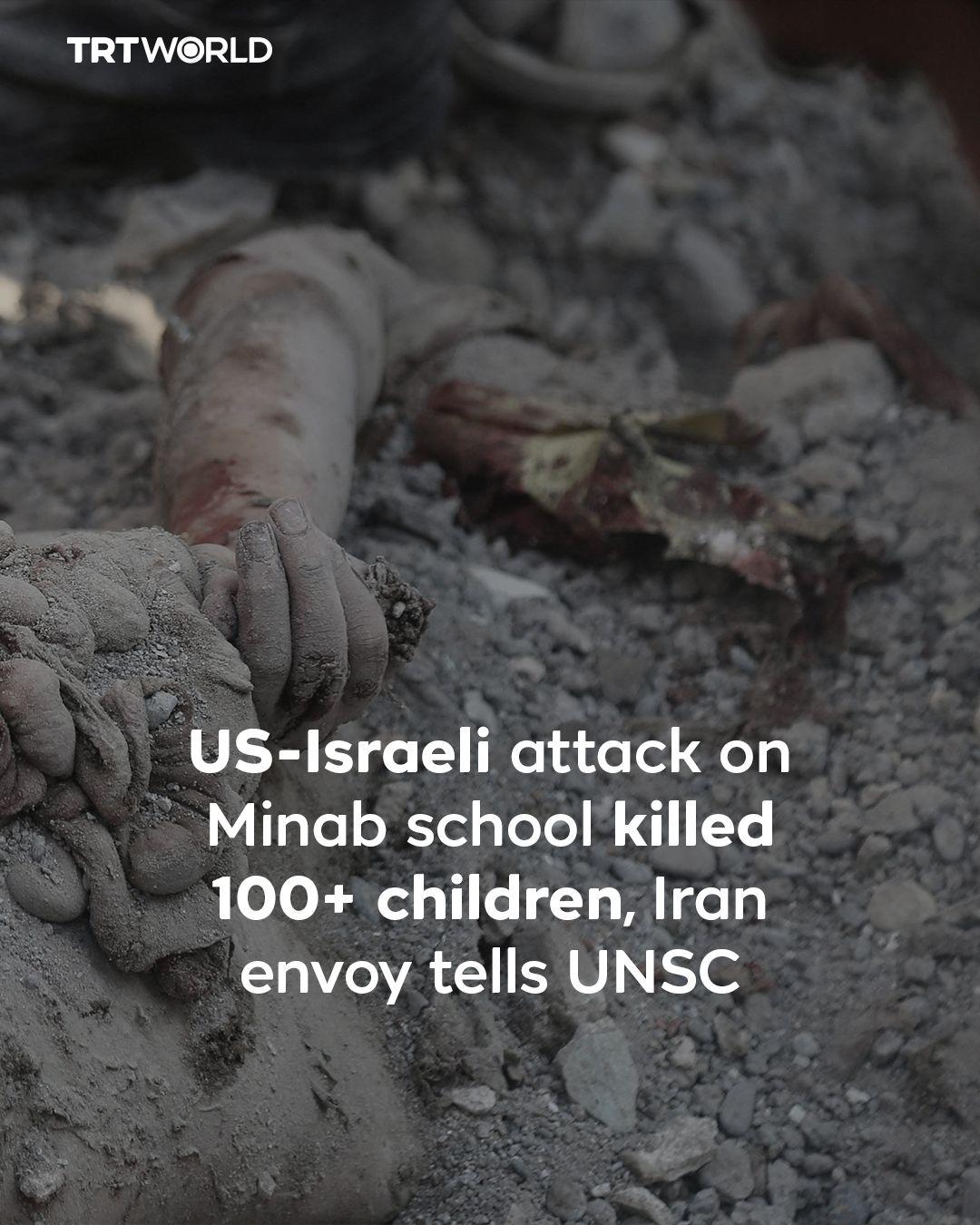 伊朗霍尔木兹甘省的米纳布市一间小学日前遭美以空袭后，当地官媒2日宣布结束搜救，证